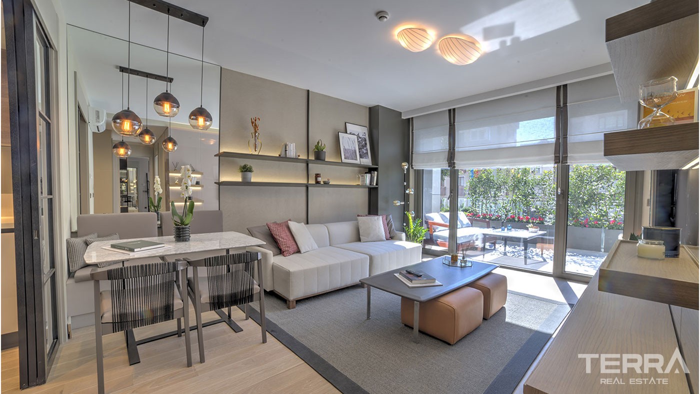 Apartamenty z widokiem na morze na sprzedaż w Maltepe w Stambule - 42803