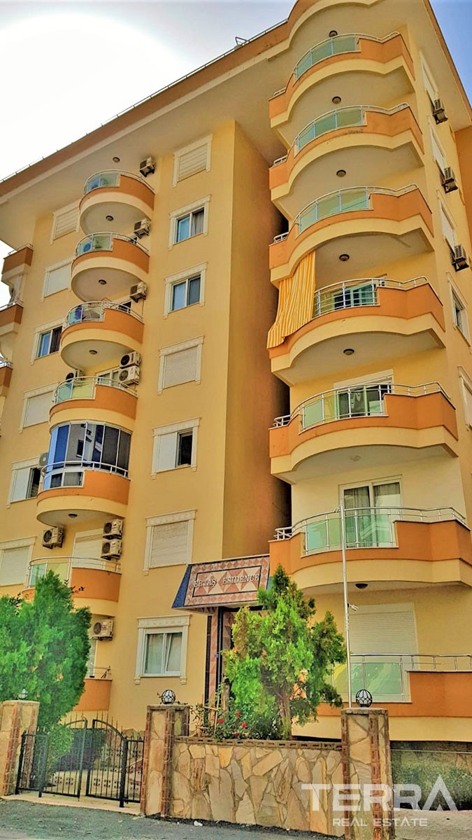 Apartment for Sale in Alanya Mahmutlar within Walking Beach Distance - 42844