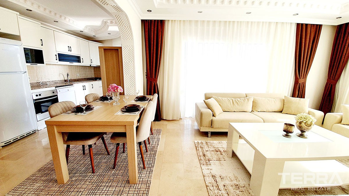 Apartment for Sale in Alanya Mahmutlar within Walking Beach Distance - 42856