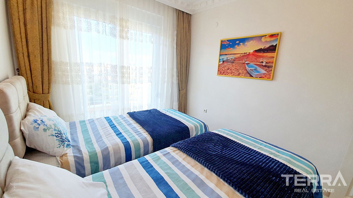 Apartment for Sale in Alanya Mahmutlar within Walking Beach Distance - 42861