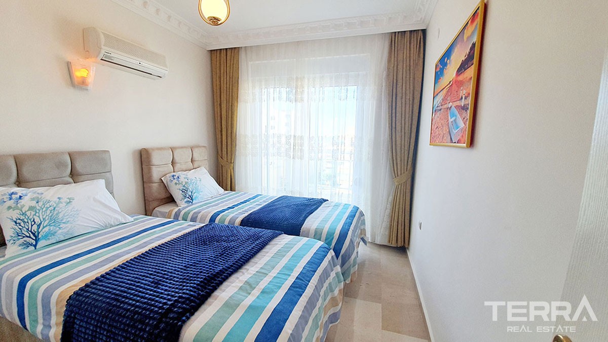 Apartment for Sale in Alanya Mahmutlar within Walking Beach Distance - 42863