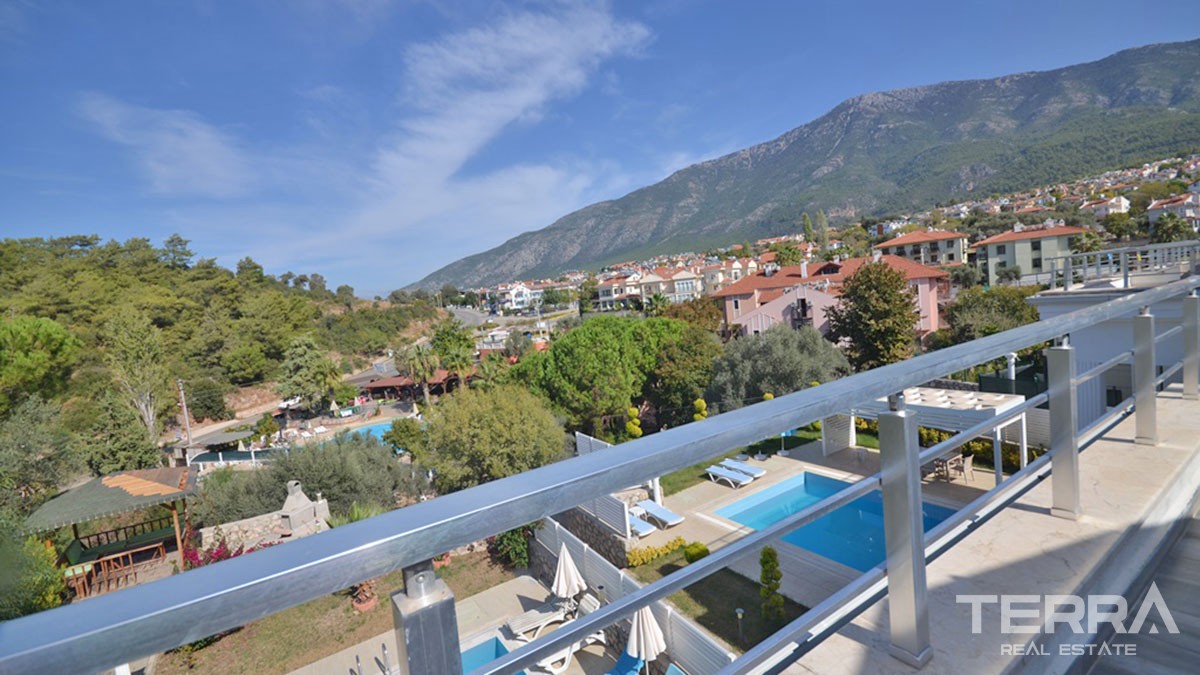 Large Detached Villa with a Private Pool Resale in Ovacık Fethiye - 42894