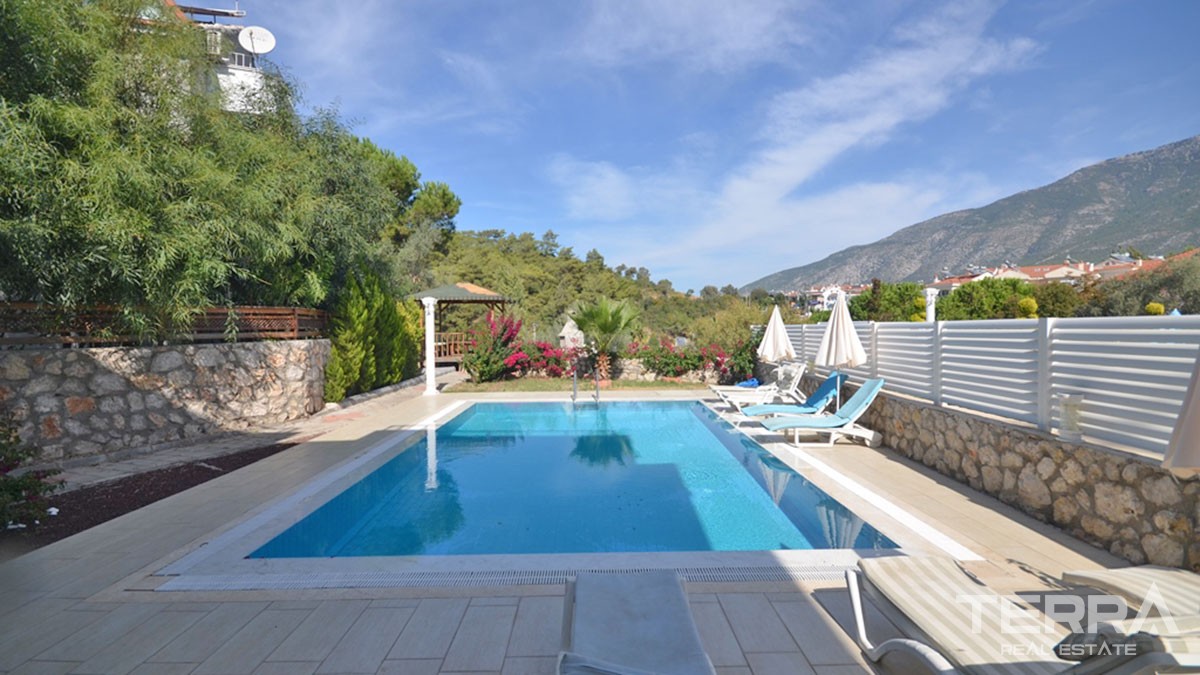 Large Detached Villa with a Private Pool Resale in Ovacık Fethiye - 42901