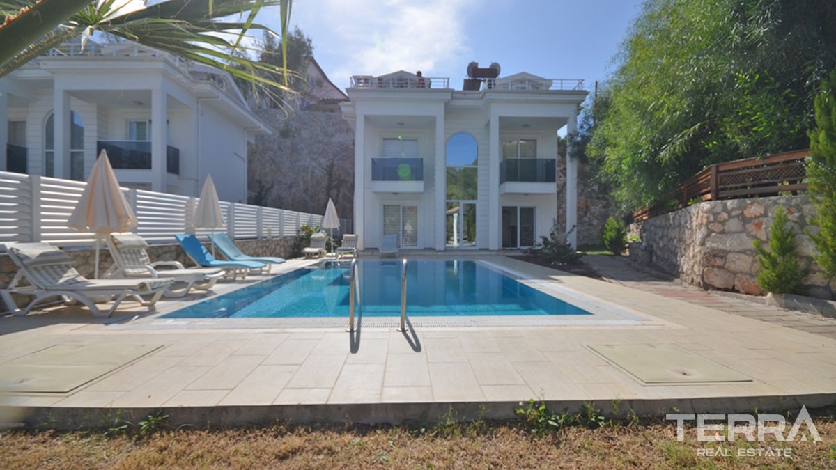 Large Detached Villa with a Private Pool Resale in Ovacık Fethiye - 42905