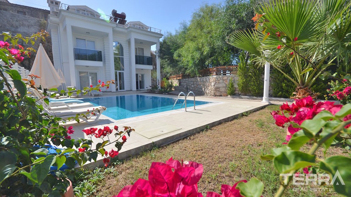 Large Detached Villa with a Private Pool Resale in Ovacık Fethiye - 42907