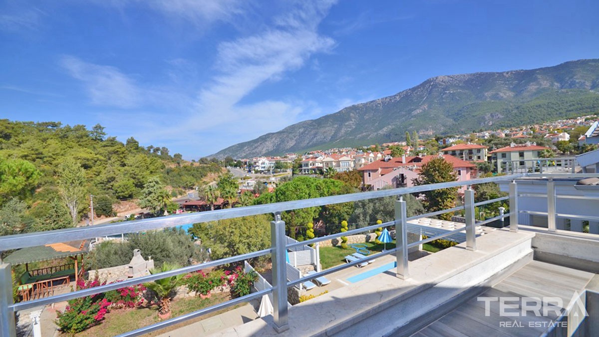 Large Detached Villa with a Private Pool Resale in Ovacık Fethiye - 42908