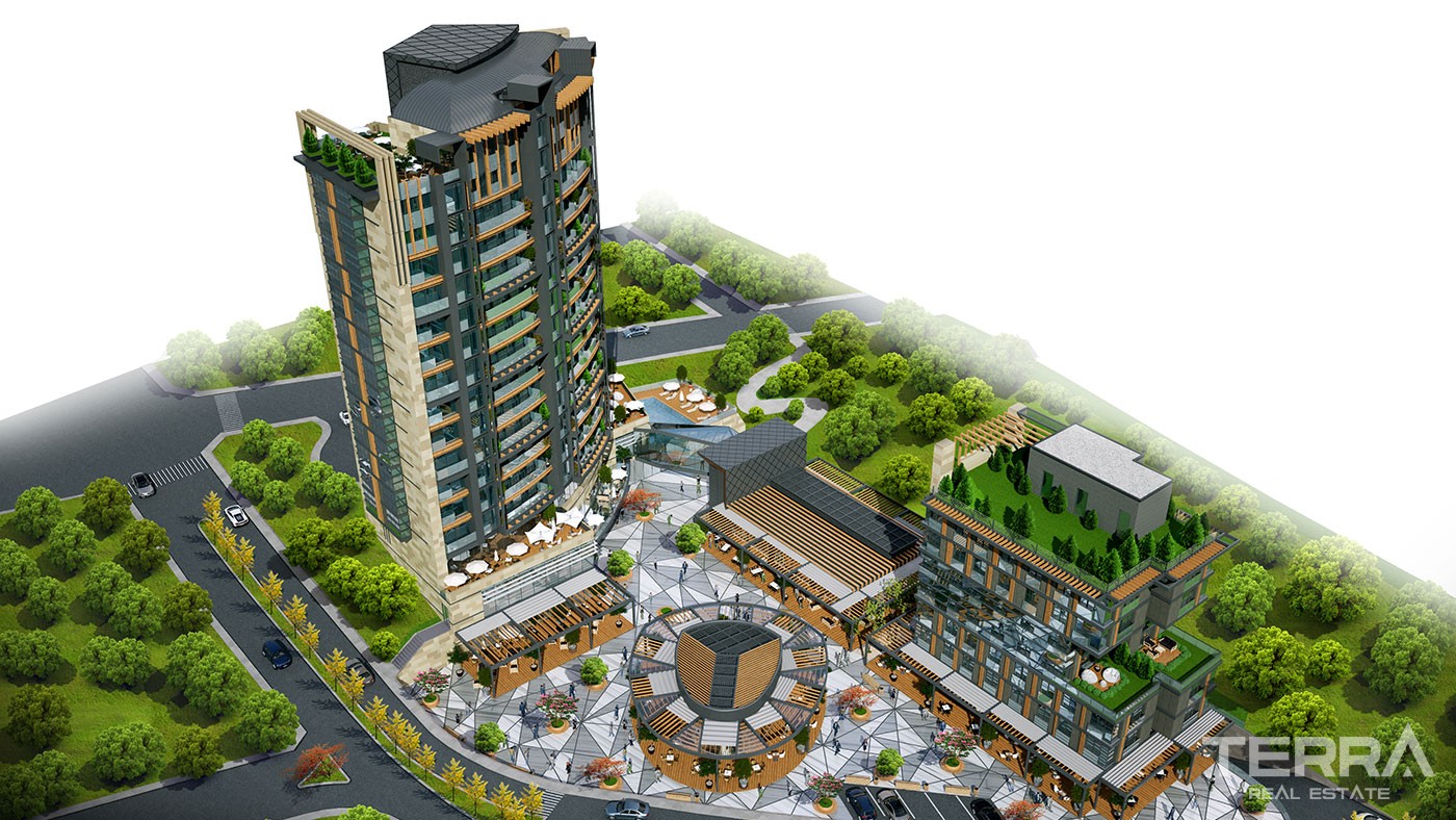 Complexe Résidentiel à Kadıköy Avec Appartements Haut de Gamme - 42955