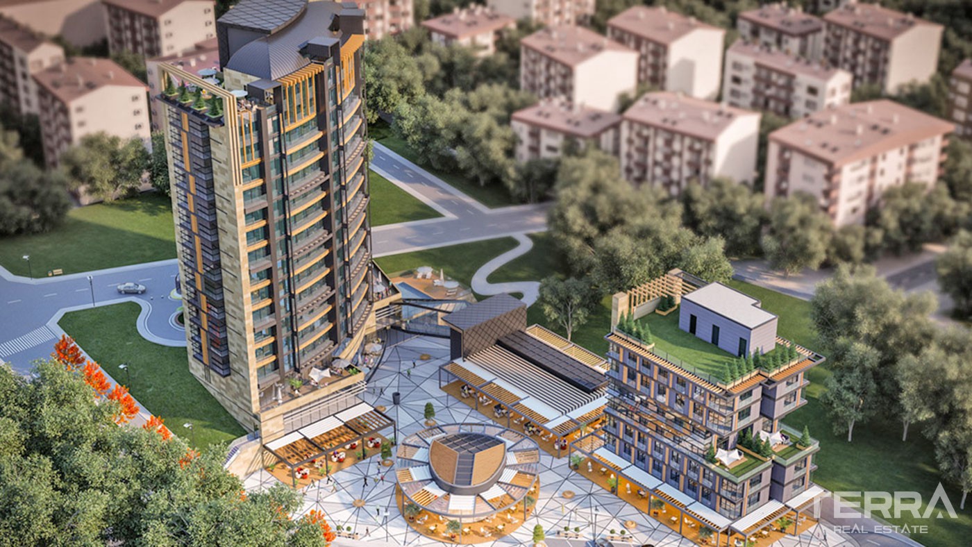 Complexe Résidentiel à Kadıköy Avec Appartements Haut de Gamme - 42963