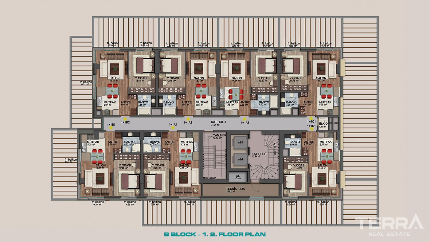 Complexe Résidentiel à Kadıköy Avec Appartements Haut de Gamme - 42986