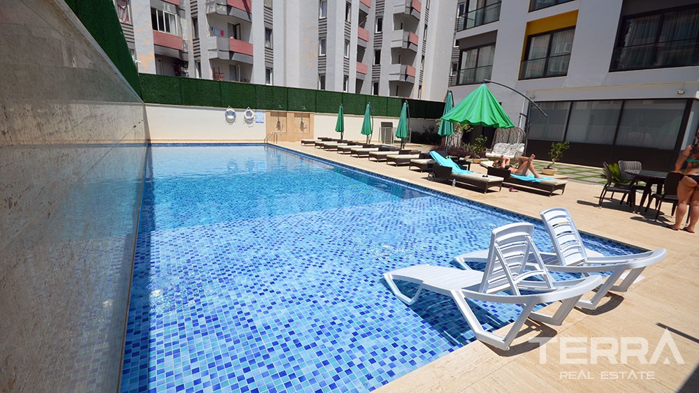 Fantastic 1-Bed Flat with Beach Walking Distance to Buy in Oba Alanya - 43007