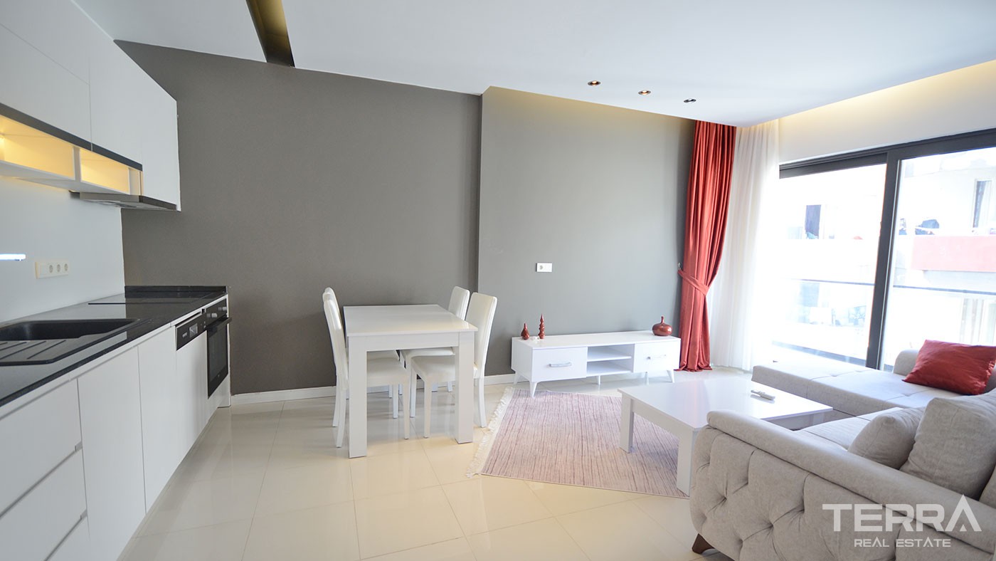 Fantastic 1-Bed Flat with Beach Walking Distance to Buy in Oba Alanya - 43043