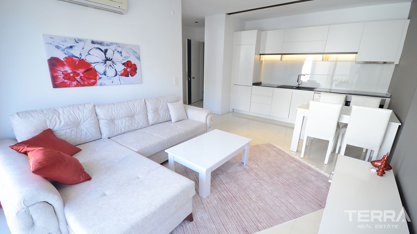 Fantastic 1-Bed Flat with Beach Walking Distance to Buy in Oba Alanya - 43046