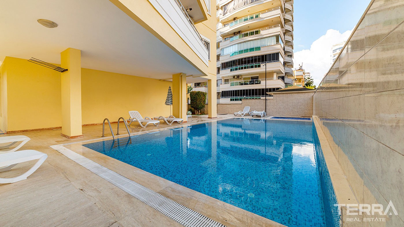 Key-Ready Flat within 250m from the Beach for Sale in Alanya Mahmutlar - 43057