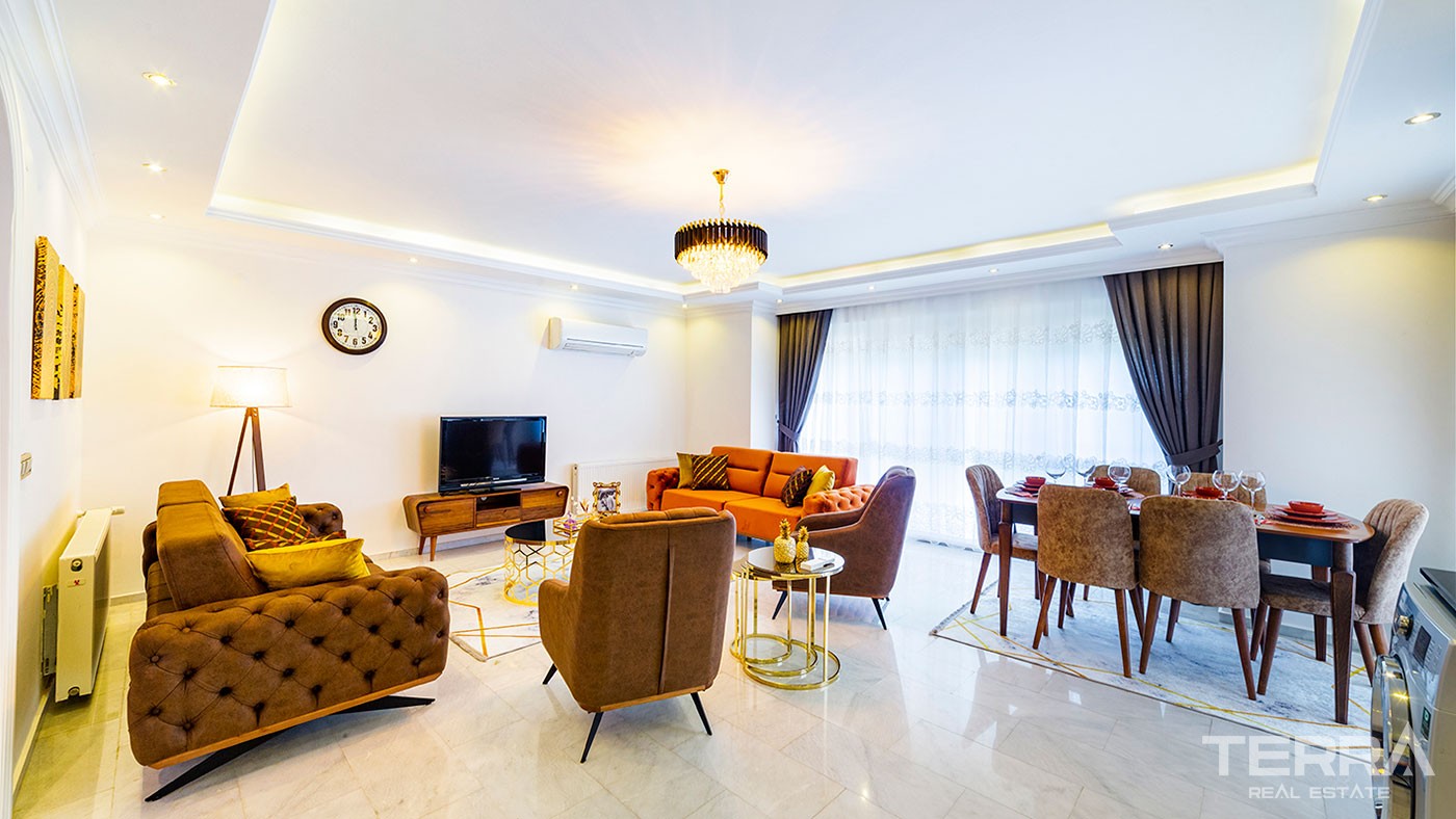 Key-Ready Flat within 250m from the Beach for Sale in Alanya Mahmutlar - 43084