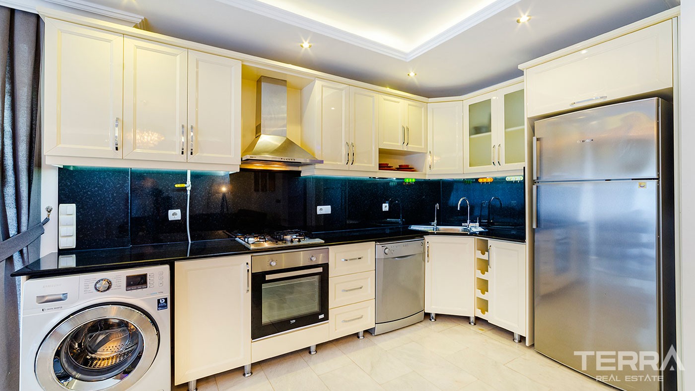Key-Ready Flat within 250m from the Beach for Sale in Alanya Mahmutlar - 43085