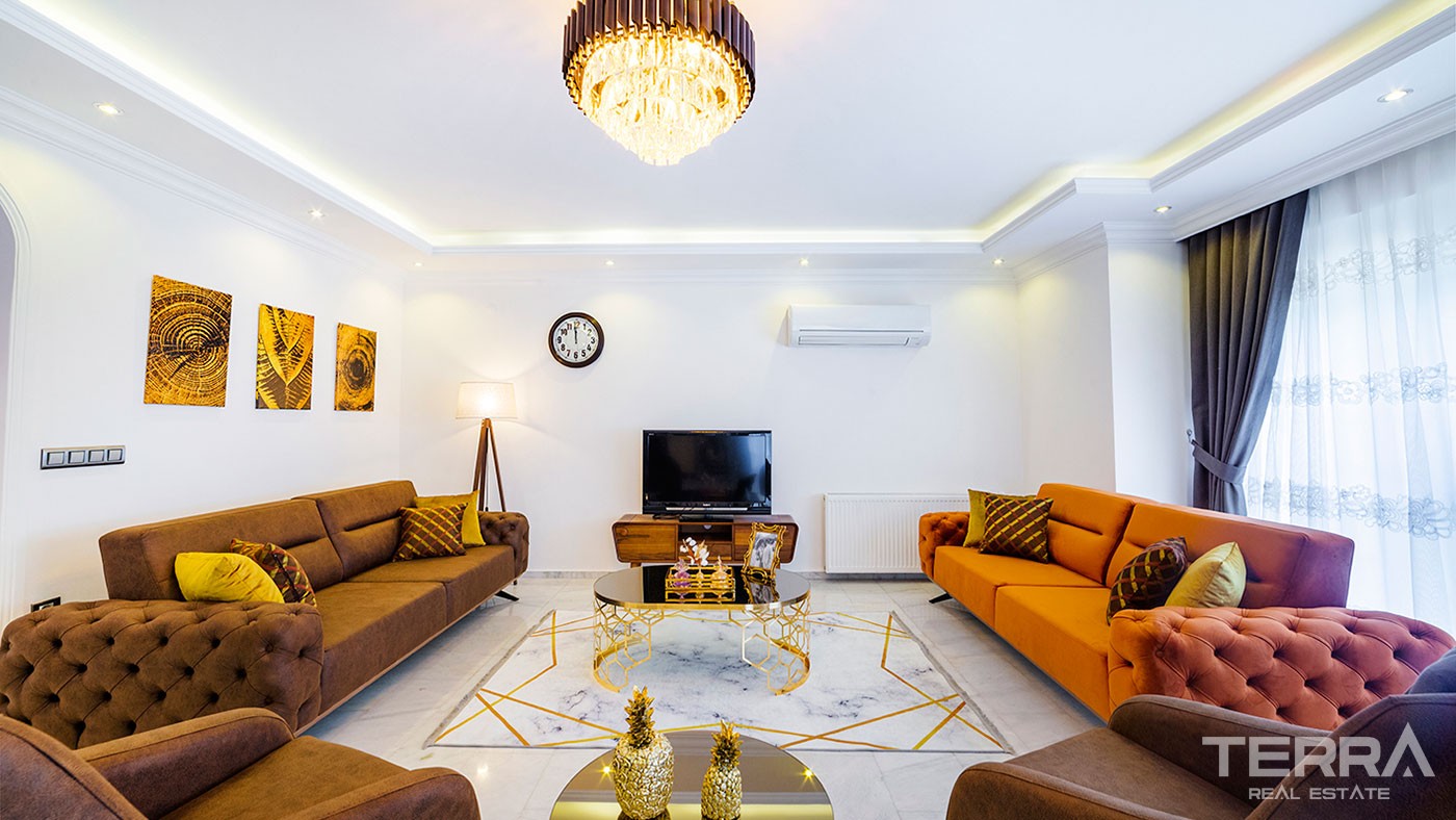 Key-Ready Flat within 250m from the Beach for Sale in Alanya Mahmutlar - 43087