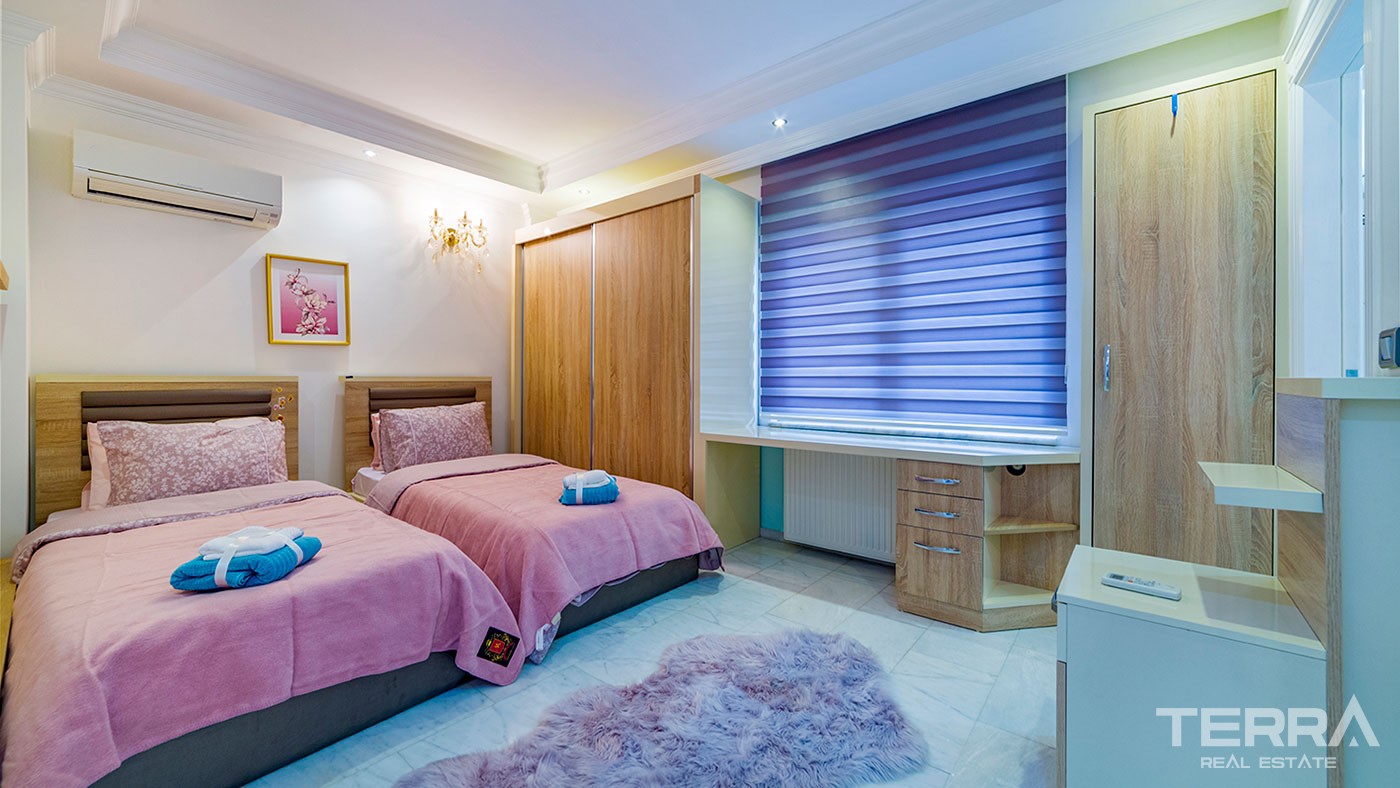Key-Ready Flat within 250m from the Beach for Sale in Alanya Mahmutlar - 43088
