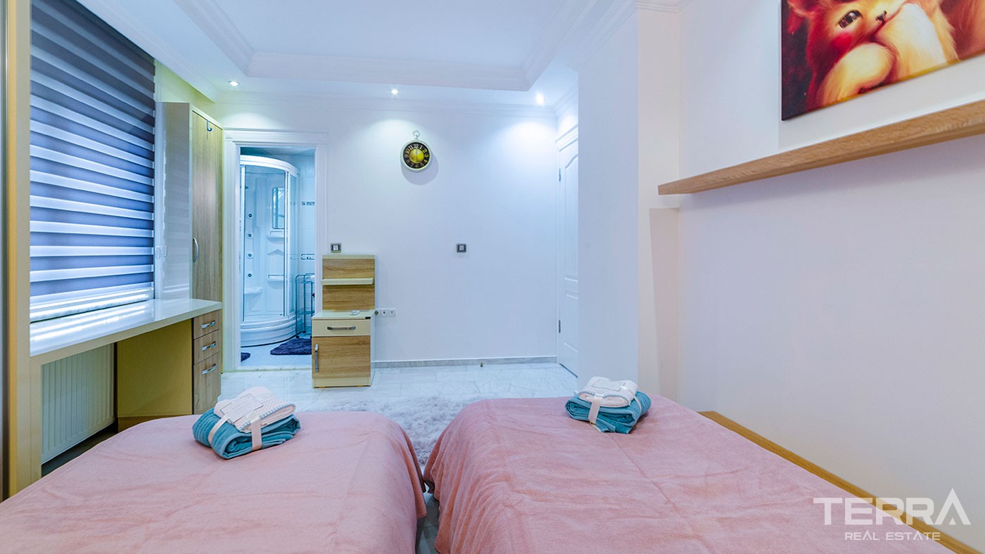 Key-Ready Flat within 250m from the Beach for Sale in Alanya Mahmutlar - 43089