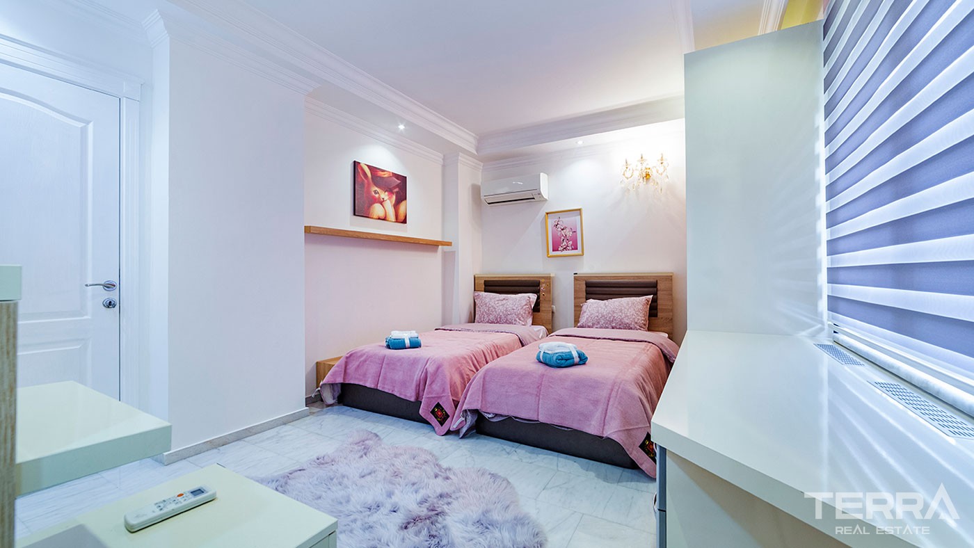 Key-Ready Flat within 250m from the Beach for Sale in Alanya Mahmutlar - 43091