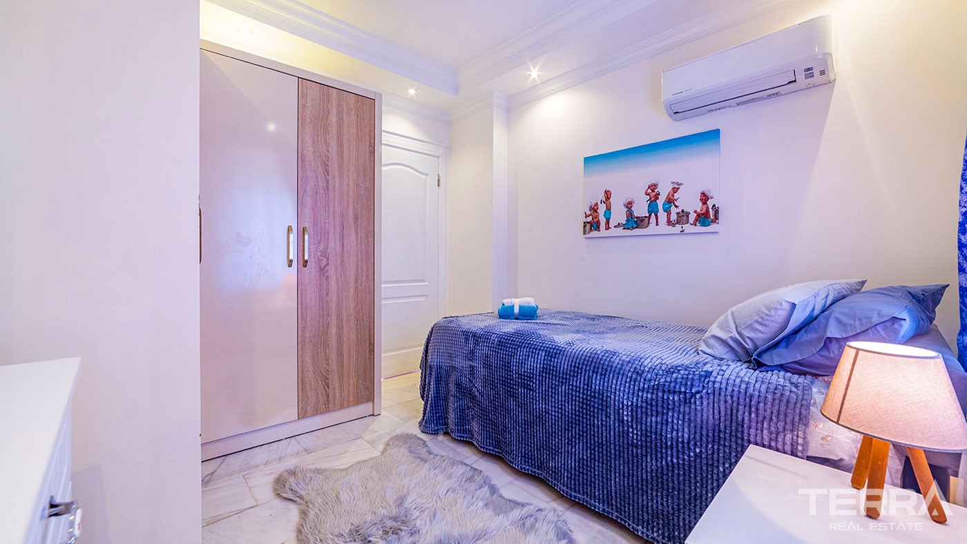 Key-Ready Flat within 250m from the Beach for Sale in Alanya Mahmutlar - 43096