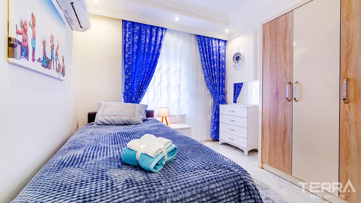 Key-Ready Flat within 250m from the Beach for Sale in Alanya Mahmutlar - 43097