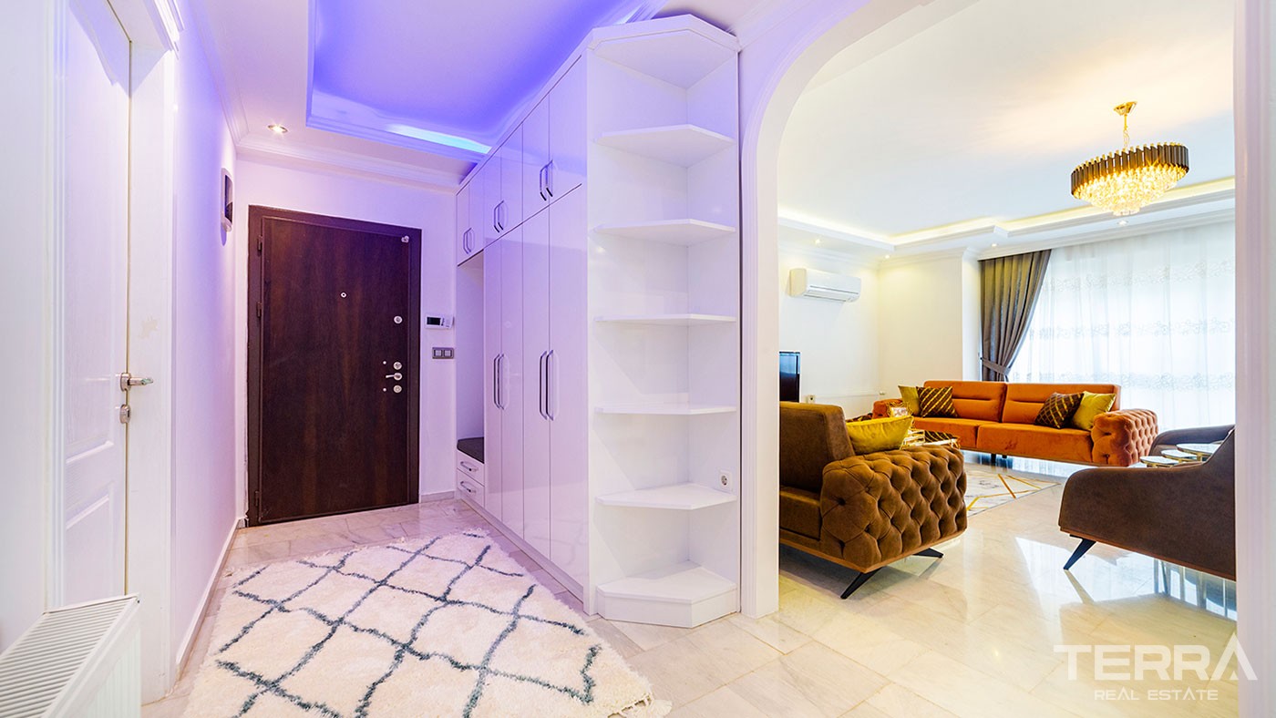 Key-Ready Flat within 250m from the Beach for Sale in Alanya Mahmutlar - 43099