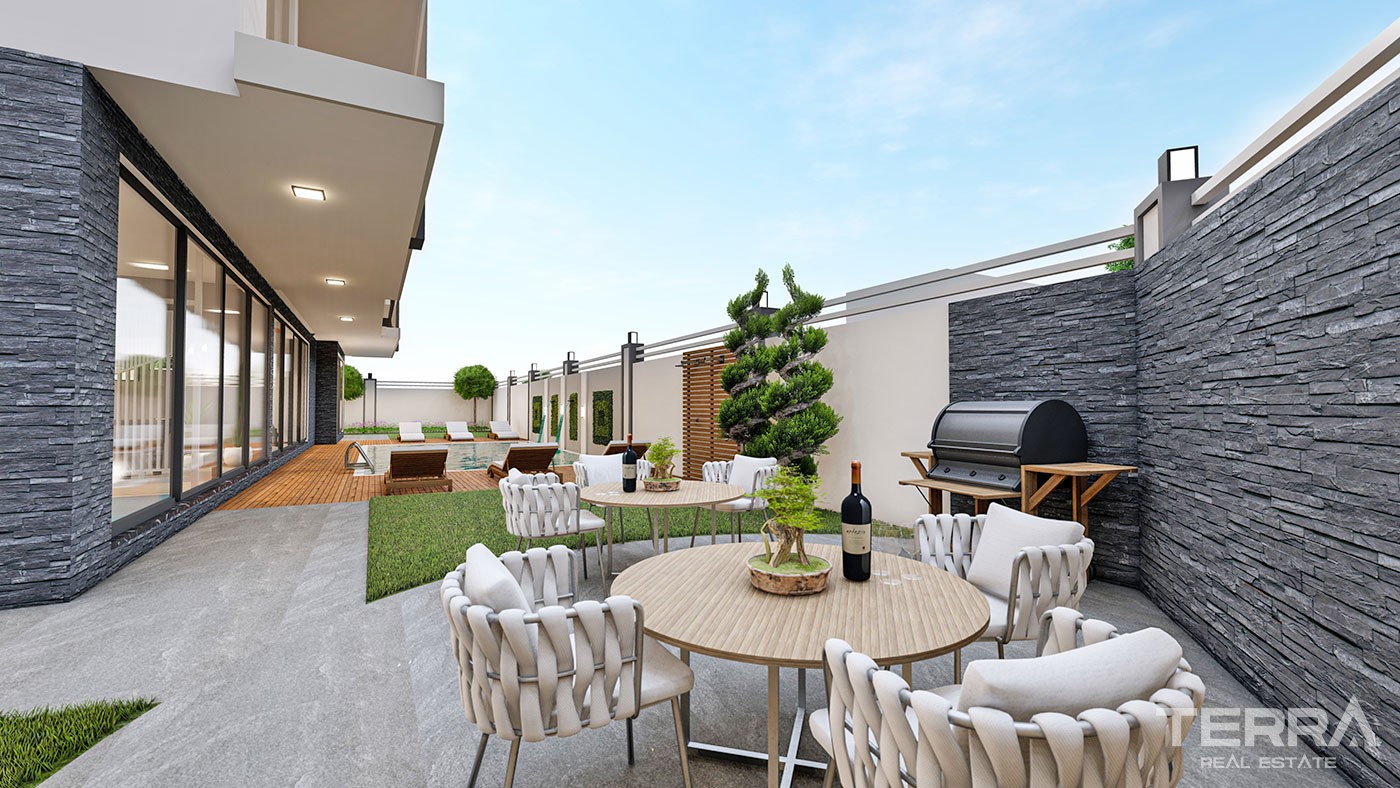 Fantastic 500 m Beach Distance Apartments for Sale in Alanya Mahmutlar - 43108