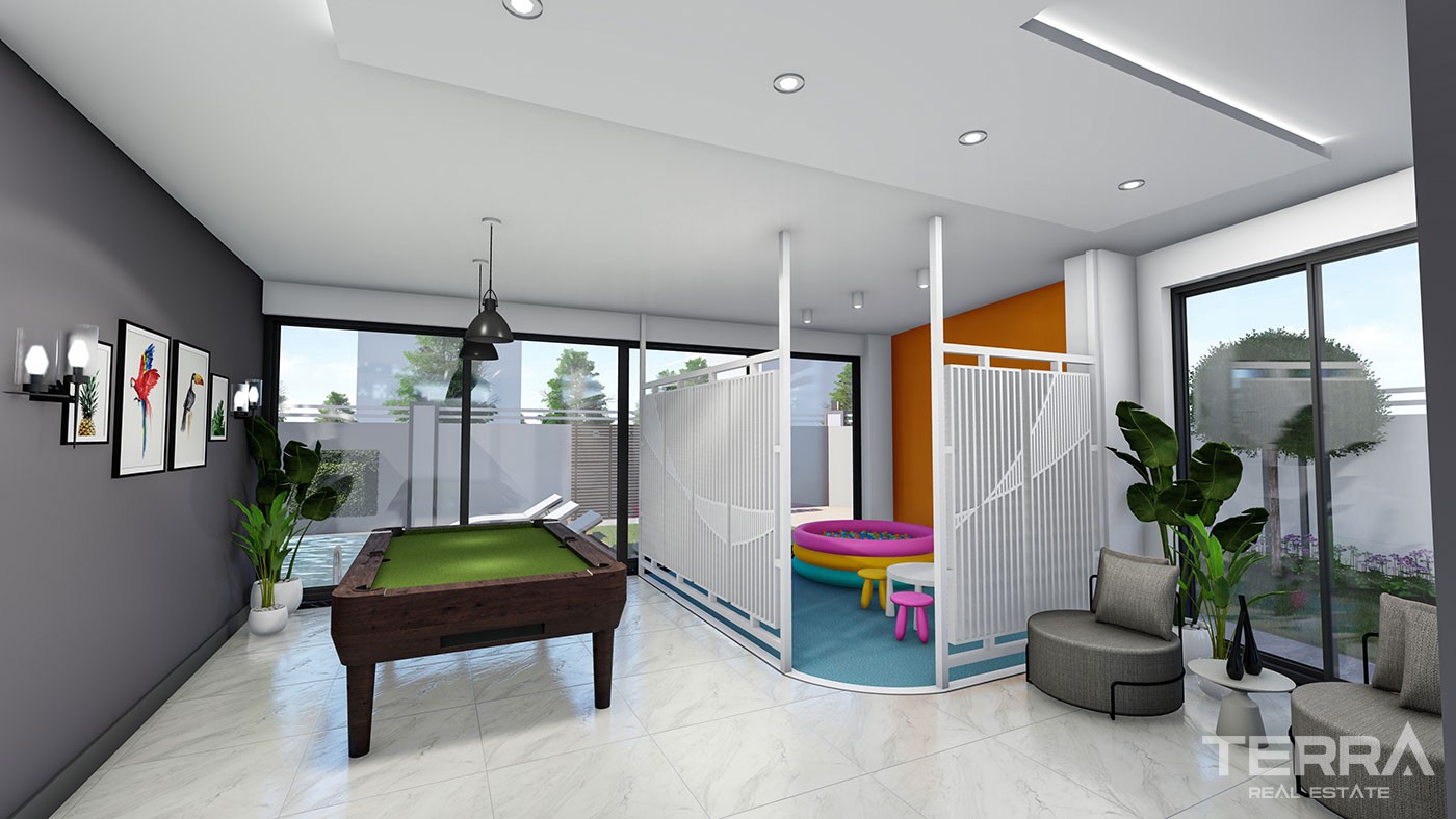 Fantastic 500 m Beach Distance Apartments for Sale in Alanya Mahmutlar - 43111