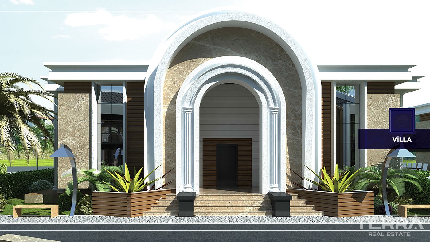 Exclusive Villas in a Marvellous Complex to Buy in Antalya - 43125
