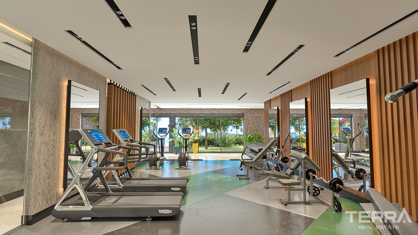 Sea and Mountain View Flats with Rich Amenities to Buy in Alanya - 43339