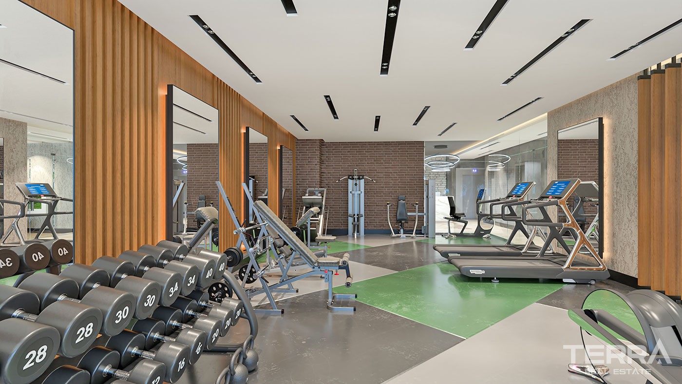 Sea and Mountain View Flats with Rich Amenities to Buy in Alanya - 43340