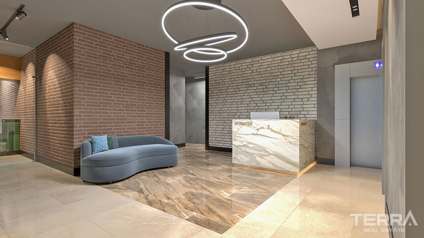 Sea and Mountain View Flats with Rich Amenities to Buy in Alanya - 43348