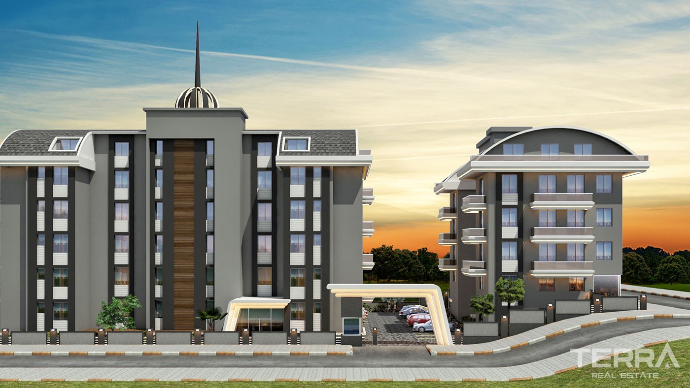 Appartements Abordables à Vendre à Alanya Proches des Commerces & Mer - 43447
