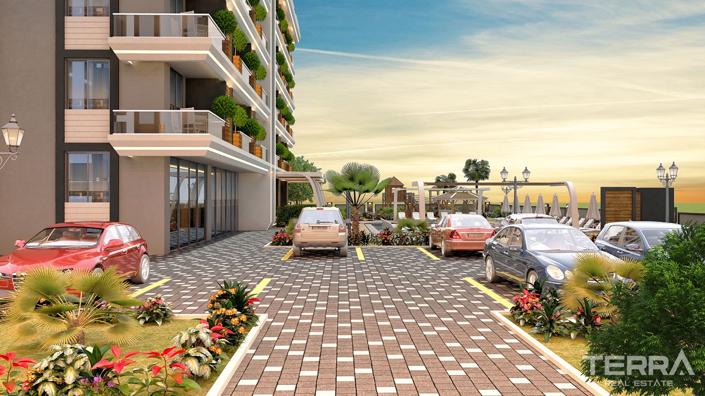 Appartements Abordables à Vendre à Alanya Proches des Commerces & Mer - 43450