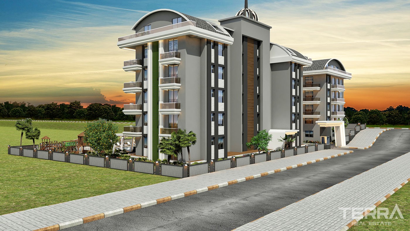 Appartements Abordables à Vendre à Alanya Proches des Commerces & Mer - 43451