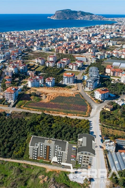 Appartements Abordables à Vendre à Alanya Proches des Commerces & Mer - 43455