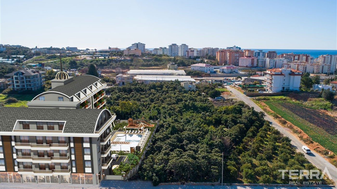 Appartements Abordables à Vendre à Alanya Proches des Commerces & Mer - 43456