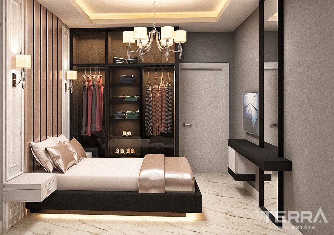 Appartements Abordables à Vendre à Alanya Proches des Commerces & Mer - 43465