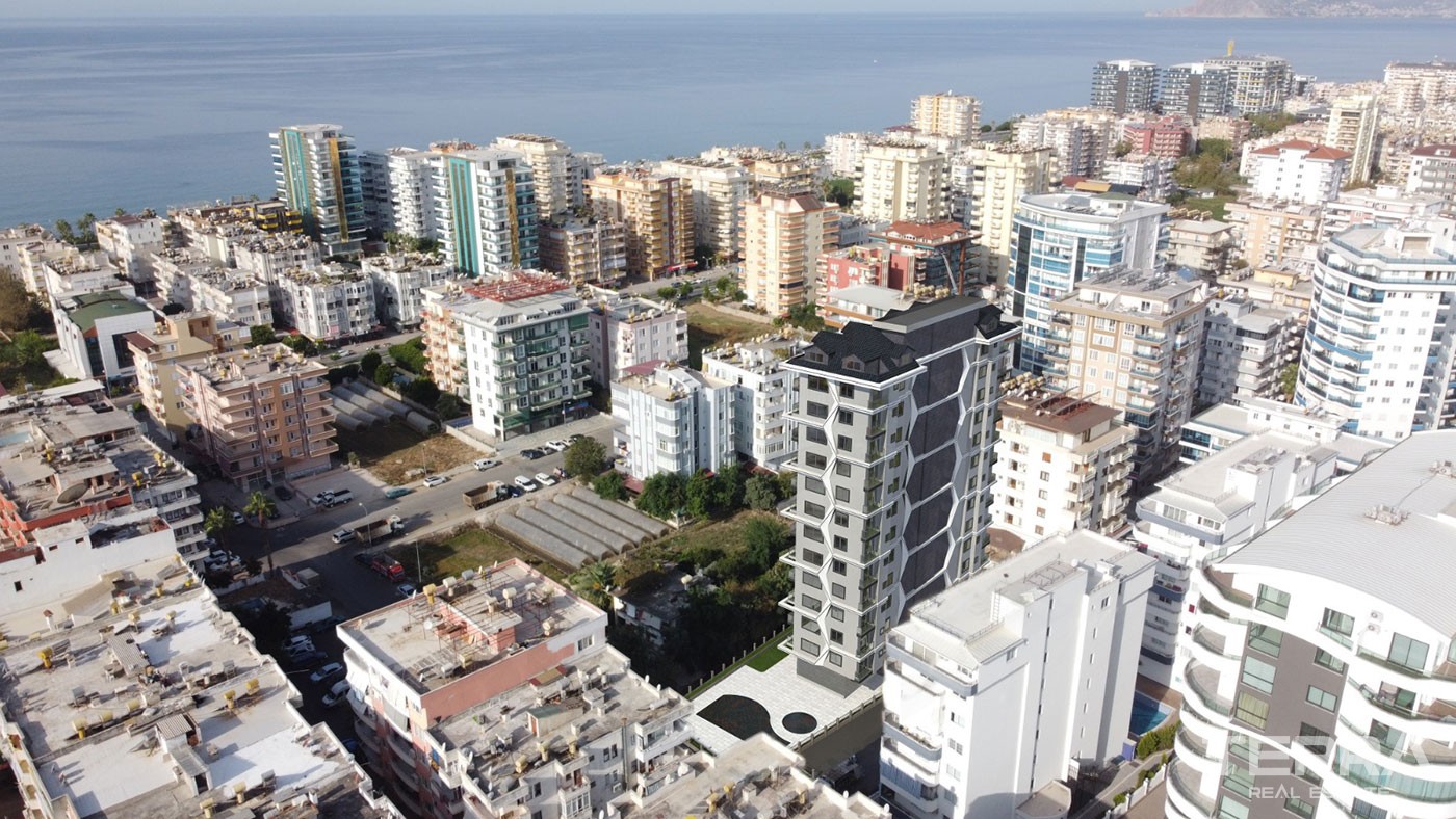 New Sea View Apartments for Sale in Mahmutlar Alanya