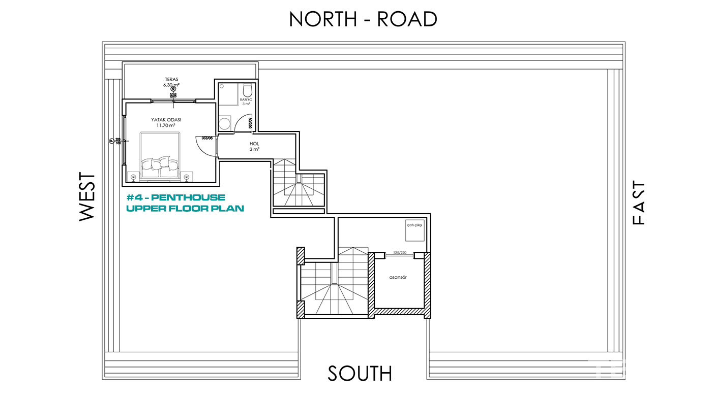 Luxury Flats for Sale in Central Alanya Close to Cleopatra Beach - 49365