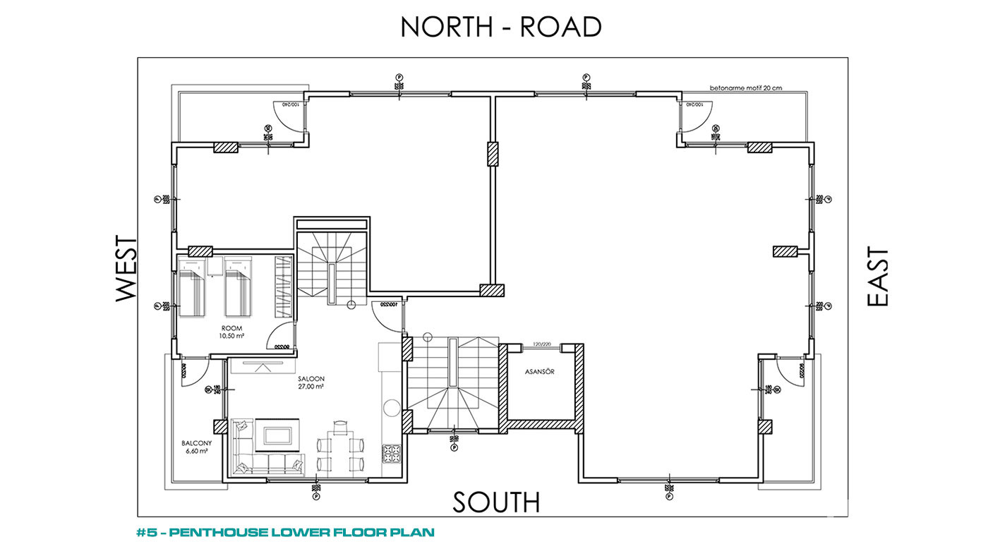 Luxury Flats for Sale in Central Alanya Close to Cleopatra Beach - 49366