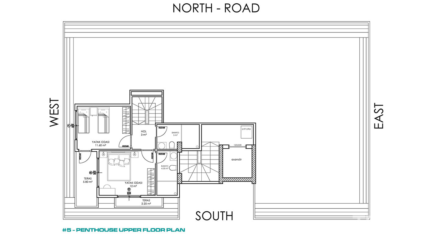 Luxury Flats for Sale in Central Alanya Close to Cleopatra Beach - 49367