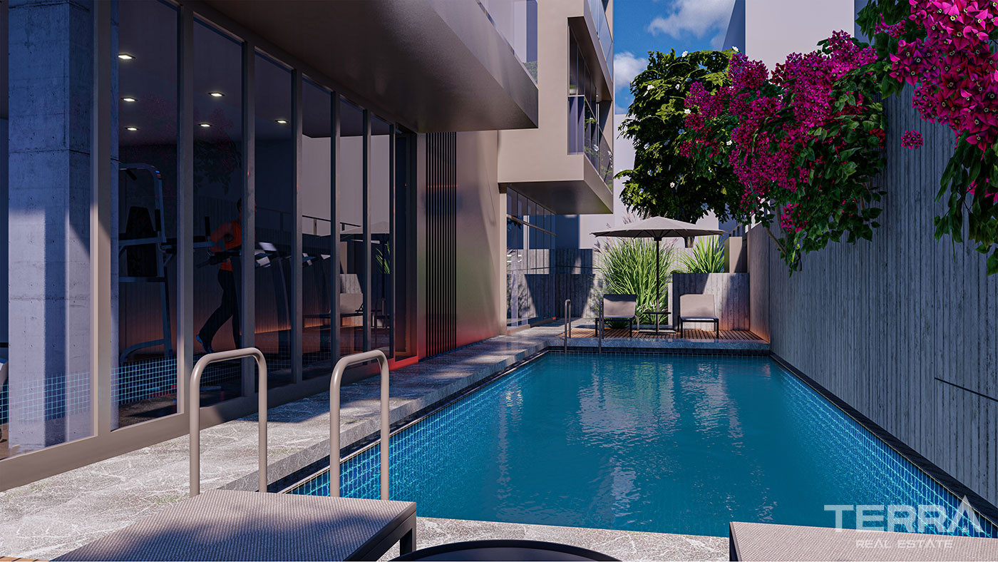 Luxury Flats for Sale in Central Alanya Close to Cleopatra Beach - 49384