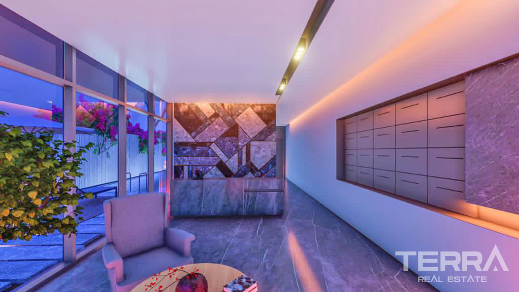 Luxury Flats for Sale in Central Alanya Close to Cleopatra Beach - 49390
