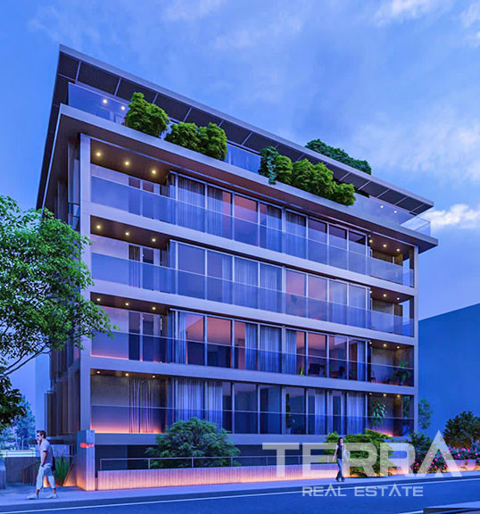 Luxury Flats for Sale in Central Alanya Close to Cleopatra Beach - 49395