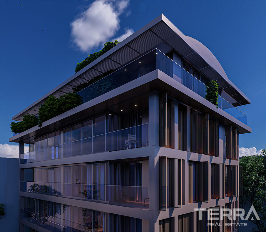 Luxury Flats for Sale in Central Alanya Close to Cleopatra Beach - 49396