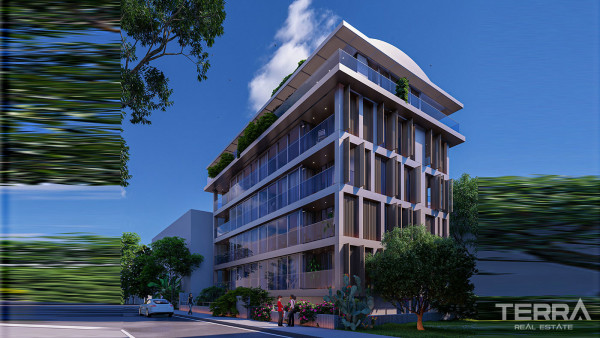 Luxury Flats for Sale in Central Alanya Close to Cleopatra Beach