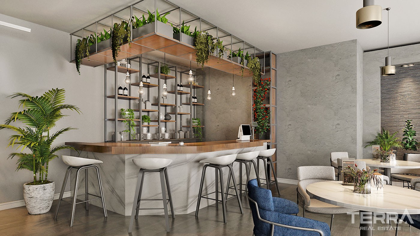 Nouveaux Appartements Abordables à Vendre à Oba Proche de la Plage - 43557