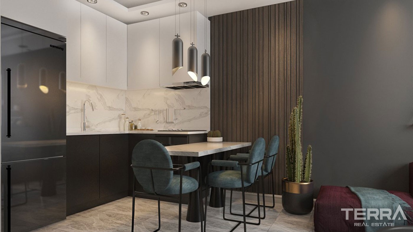 Nouveaux Appartements Abordables à Vendre à Oba Proche de la Plage - 43584