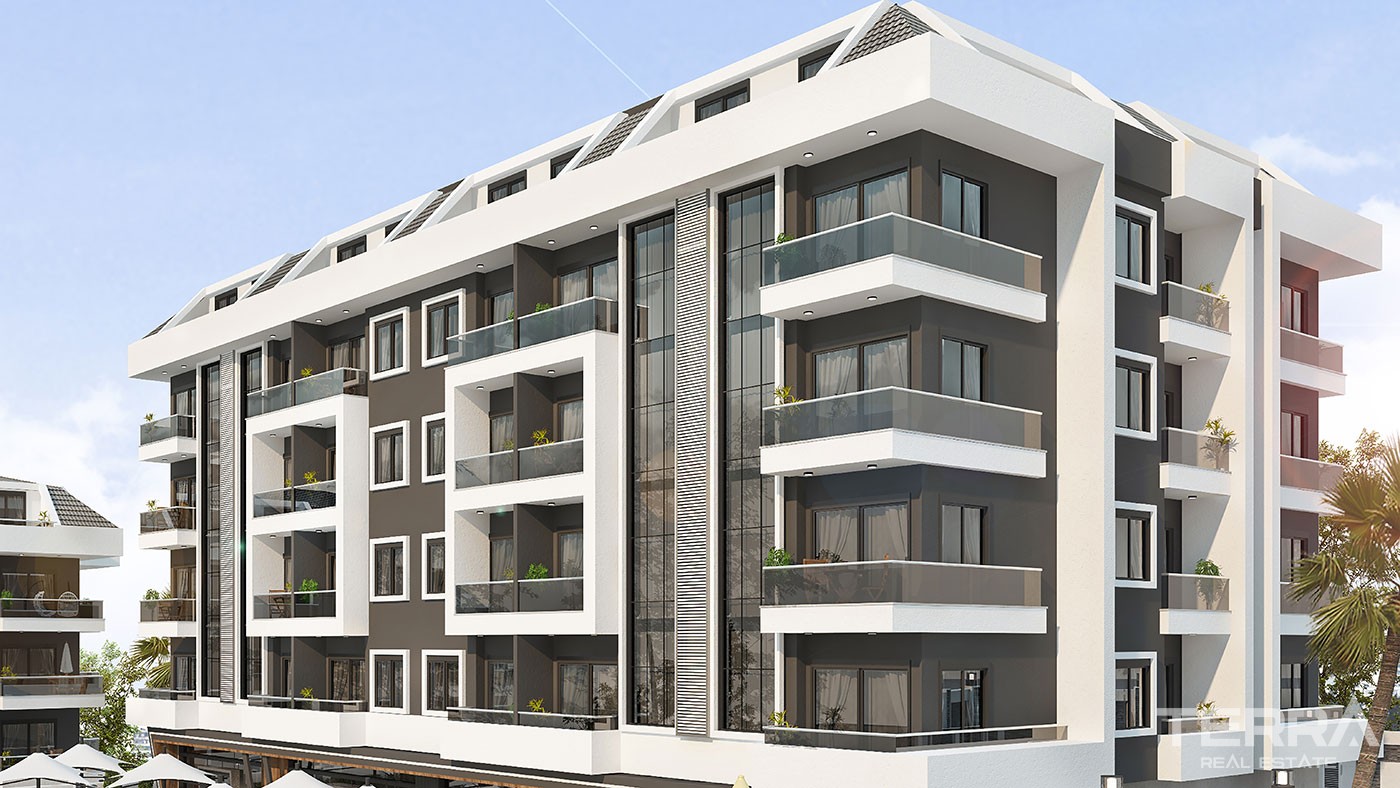 Nouveaux Appartements Abordables à Vendre à Oba Proche de la Plage - 47068